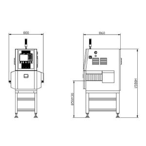 JZXR XR-500D X-Ray Food Inspection System 2